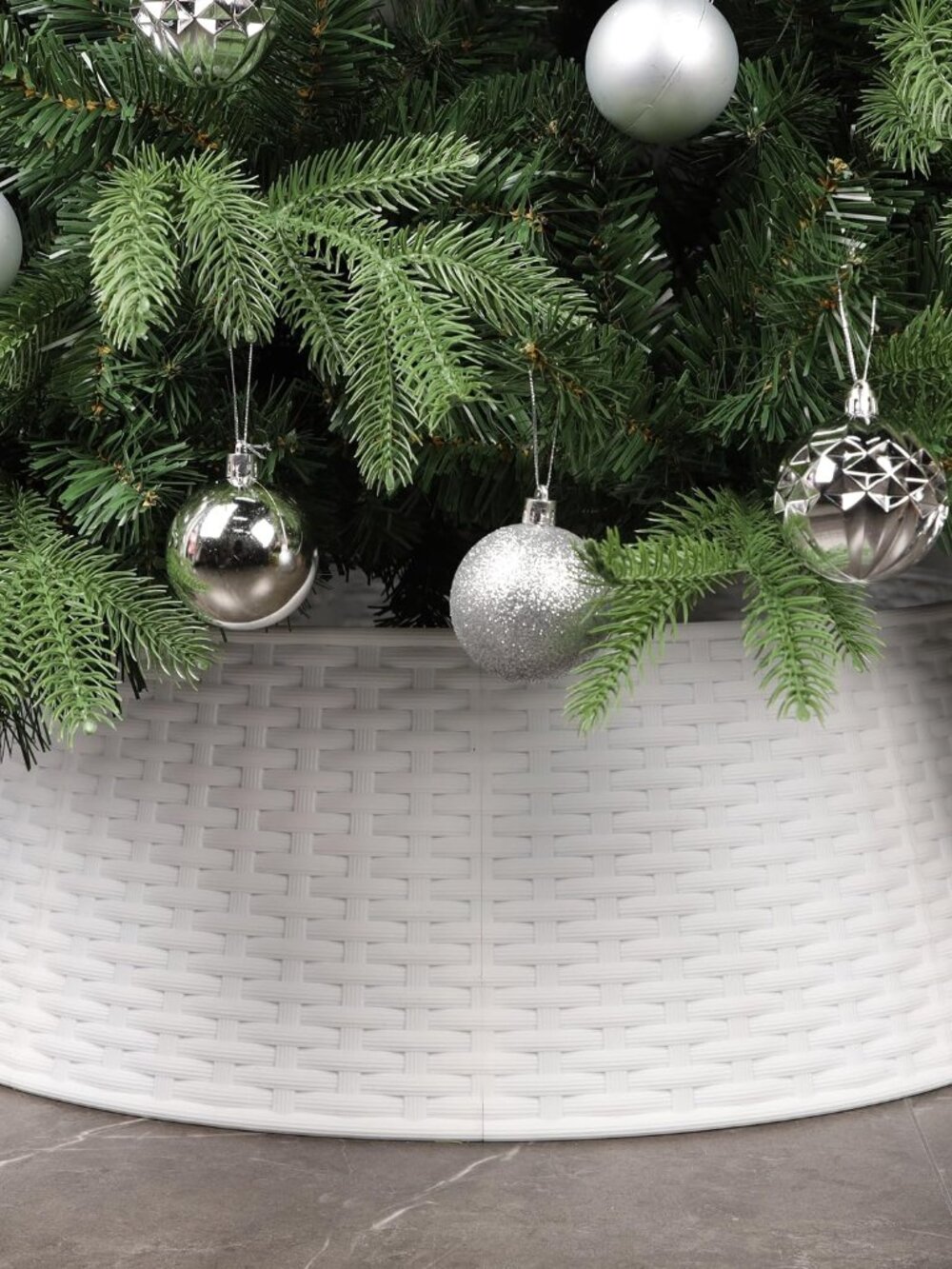 Christmas Tree Ring, 28.5" Plastic Christmas Tree Collar, Christmas Tree Skirt f